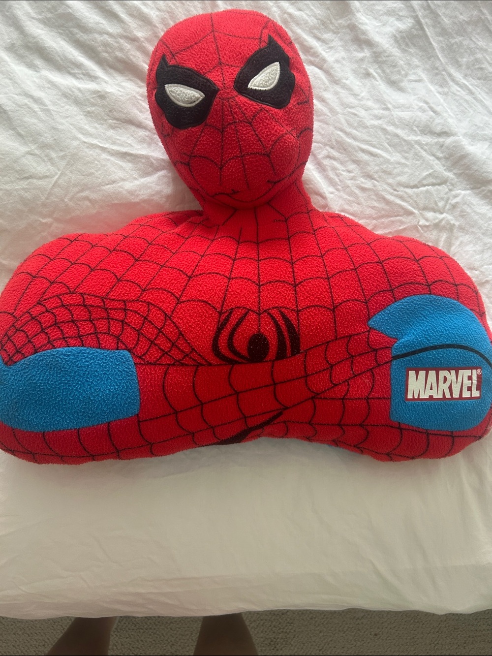Marvel Red and Blue Spider-Man Plush Pillow